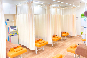 塚田はりきゅう接骨院で整体施術を受ける内観画像