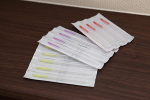 たく鍼療院の鍼灸施術に使用する鍼の画像