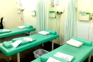 大口ビオス整骨院で整体施術を受ける内観画像像