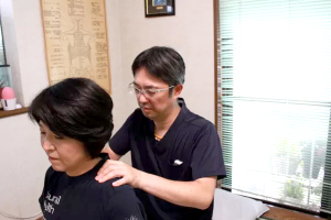 するが接骨院のあん摩マッサージ指圧の施術画像