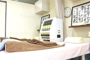 うしお整骨院で整体施術を受ける内観画像