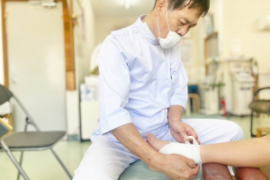 三和接骨院の施術風景の画像