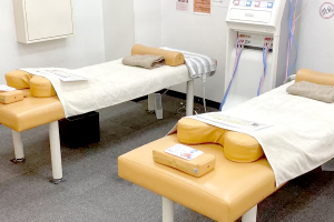 ふれあい鍼灸整骨院で整体施術を受ける内観画像像