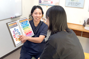むらかみ整骨院・鍼灸院　京田辺のカウンセリング風景画像です。