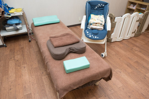 いきいき鍼灸整骨院で整体施術を受ける内観画像像