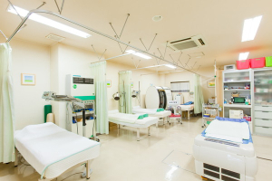 大野鍼灸整骨院で整体施術を受ける内観画像