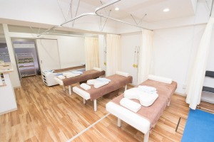 けいあい整骨院で整体施術を受ける内観画像