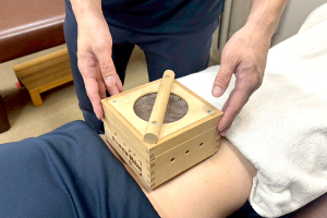 小倉名倉堂鍼灸整骨院の灸の施術画像