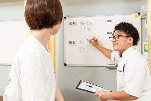 つばさ鍼灸整骨院のカウンセリング風景の画像