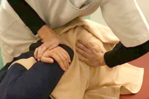 もりわき鍼灸整骨院 江坂院の腰痛の施術画像