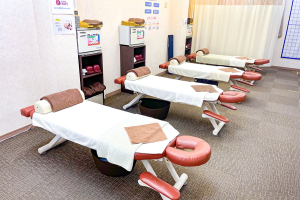 あおぞら整骨院 我孫子前駅院で整体施術を受ける内観画像像