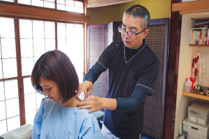 鵠沼こうの鍼灸院の鍼灸施術の画像