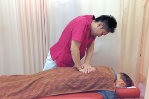 清瀬バランス整骨院の腰痛の施術画像