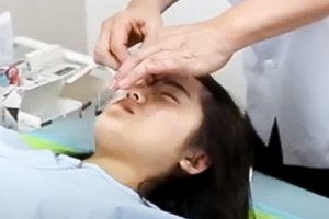 はりとおきゅうの専門治療院コイズミの美容鍼の施術画像