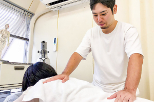 みち鍼灸治療院の施術風景画像です。