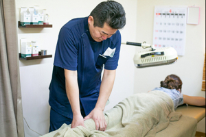 鍼灸院いうちの整体施術の画像