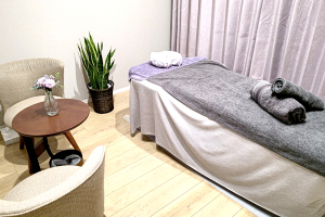 鍼灸マッサージ院 Iyasuで整体施術を受ける内観画像