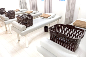 むげん整骨院・鍼灸院 四条寺町で整体施術を受ける内観画像