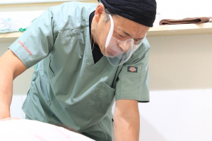 ねひめの里整骨院の施術風景画像です。