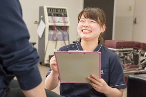 だいふく整骨院石井院のカウンセリング風景の画像