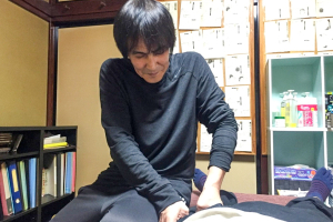 つぼ療院おかだの整体施術の画像