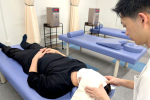 苫小牧駅はりきゅう整骨院の頭痛・偏頭痛の施術画像