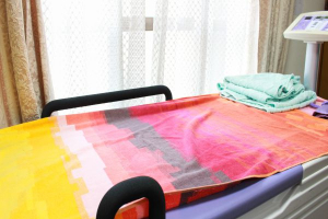 まつの整骨院で整体施術を受ける内観画像像