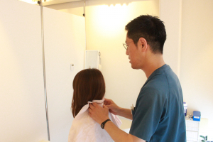 マッサージ･整体 経堂夢ぎわ治療院の肩こりの施術画像