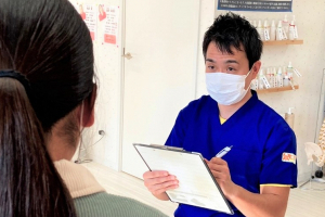 平塚元気鍼灸整骨院の施術風景画像です。