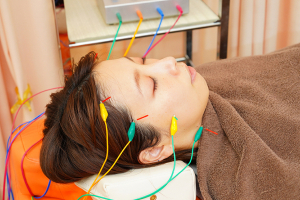 鶴間駅前鍼灸院・整骨院　大和院の美容鍼の施術画像