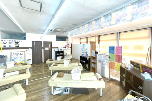 幕張南口整骨院で整体施術を受ける内観画像