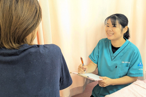 さくら整骨院・はりきゅう院　上板橋駅院のカウンセリング風景画像です。