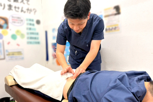 上所名倉堂鍼灸整骨院の鍼灸の施術画像