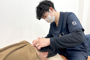 ハローズ花尻接骨院の鍼灸の施術画像