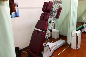 上石神井名倉堂整骨院で整体施術を受ける内観画像像