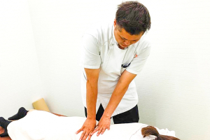 すずらん鍼灸接骨院　志免院の腰痛の施術画像