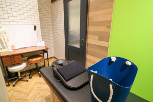 神田神保町の接骨院・はり灸院で整体施術を受ける内観画像像
