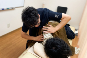 新潟松崎接骨院の整体施術の画像