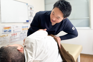 新潟こうど接骨院の施術風景の画像