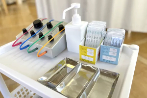 宇都宮日の出鍼灸接骨院の鍼灸施術の施術器具の画像