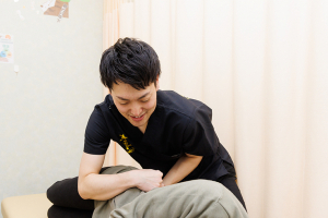 札幌円山あおば鍼灸接骨院の腰痛の施術画像