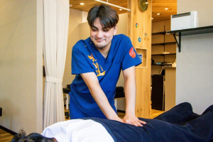 笑顔道宜野湾接骨院の整体施術の画像