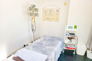 なかもず 和ん鍼灸整体院で整体施術を受ける内観画像