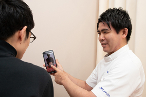 ＧＢＳ巣鴨地蔵通り整骨院・鍼灸院　筋膜整体院のカウンセリング風景の画像
