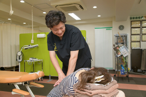 中の島あおば鍼灸整骨院の坐骨神経痛施術の画像