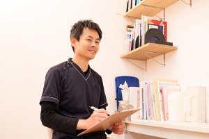 下川接骨院はりきゅうマッサージ院坂戸院のカウンセリング画像