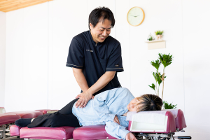 トロイカ整骨院　北花田店の施術風景画像
