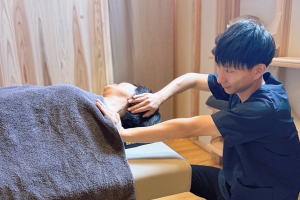 みめよい整骨院の施術風景画像です。