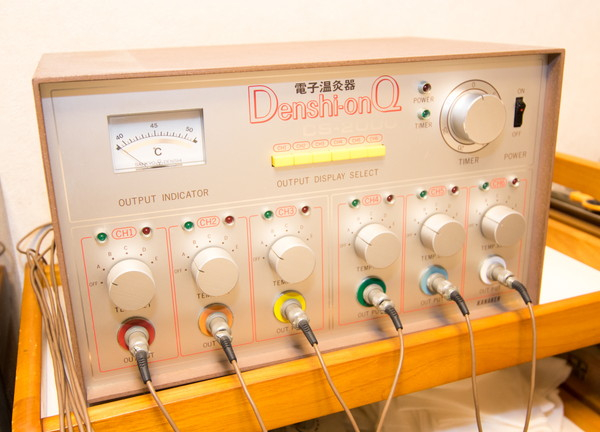 東洋治療センター滝鍼灸院(電子温灸器の機械を使用することがあります)