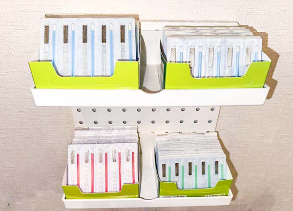 せんじゅの整骨院(施術で使用する鍼です。)